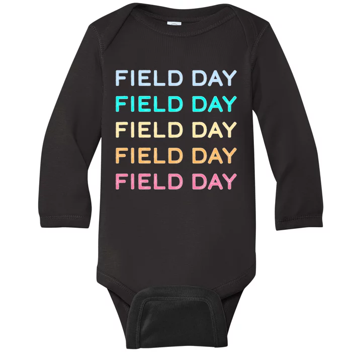 Field Day Ya'll Baby Long Sleeve Bodysuit