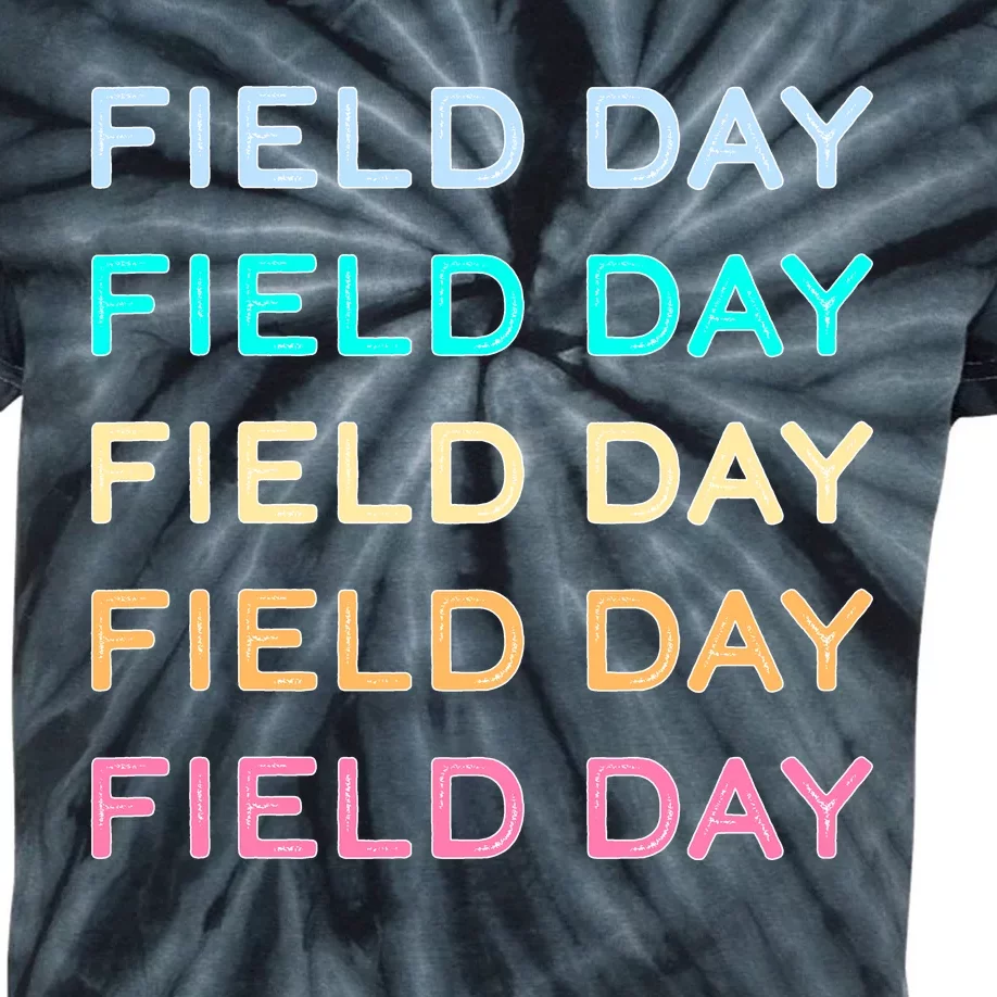 Field Day Ya'll Kids Tie-Dye T-Shirt