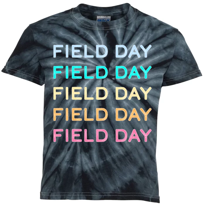 Field Day Ya'll Kids Tie-Dye T-Shirt