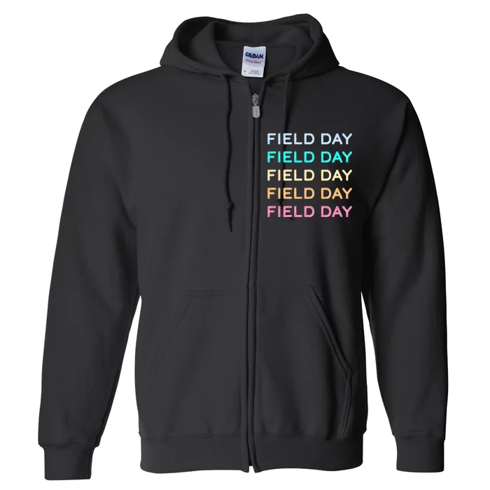 Field Day Ya'll Full Zip Hoodie