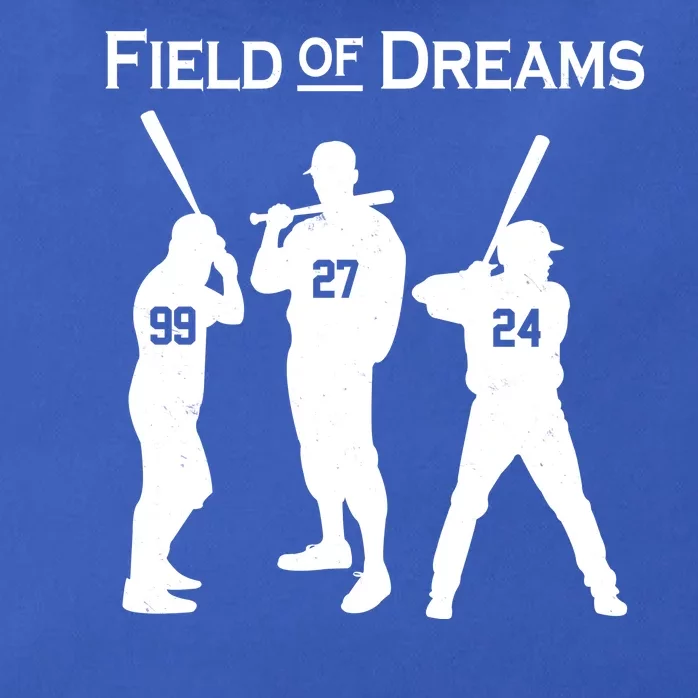 Field of Dreams Baseball Zip Tote Bag