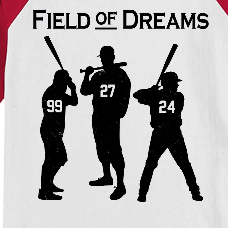 Field of Dreams Baseball Kids Colorblock Raglan Jersey