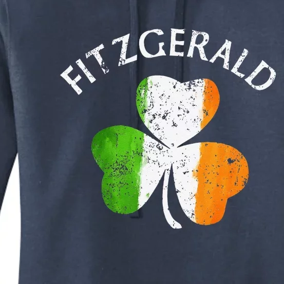 Fitzgerald Irish Family Name Women's Pullover Hoodie