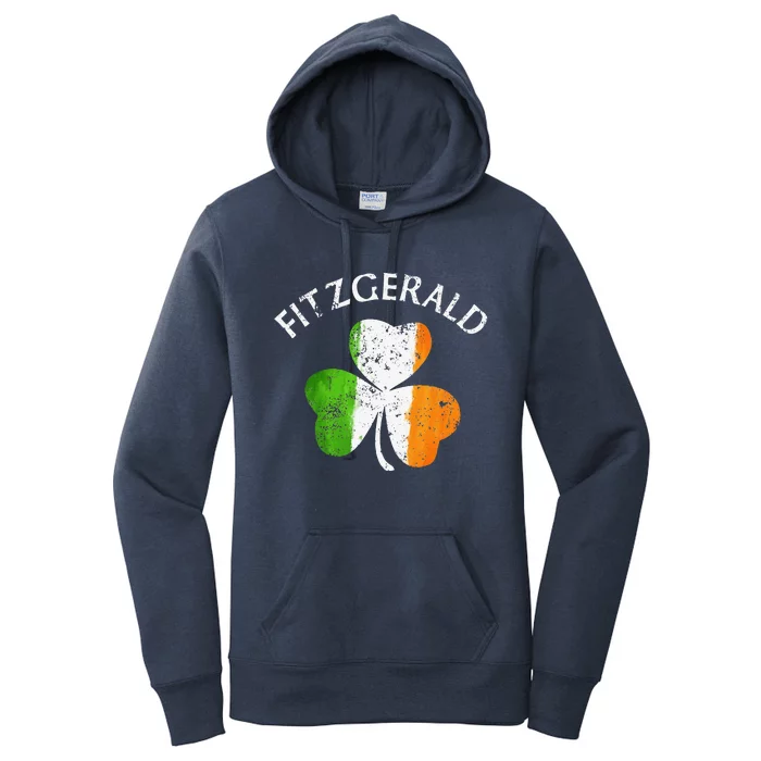 Fitzgerald Irish Family Name Women's Pullover Hoodie