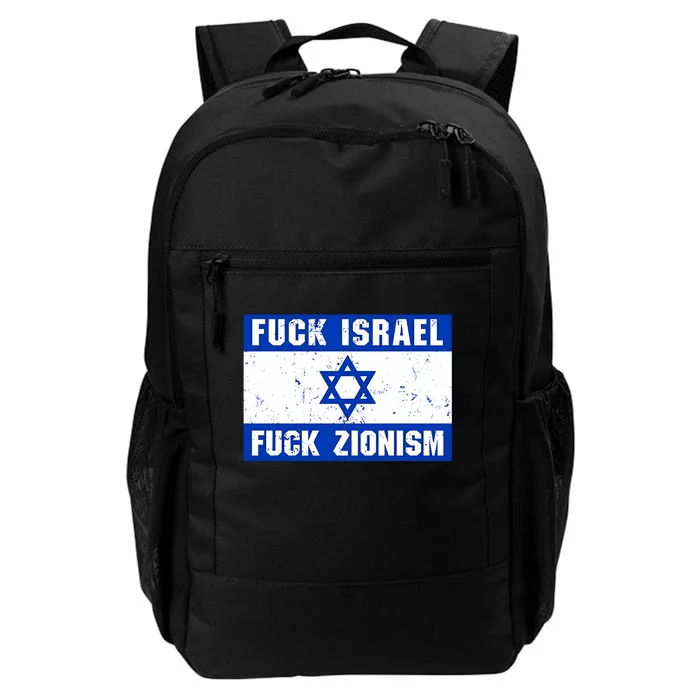 Fuck Israel Fuck Zionism Daily Commute Backpack