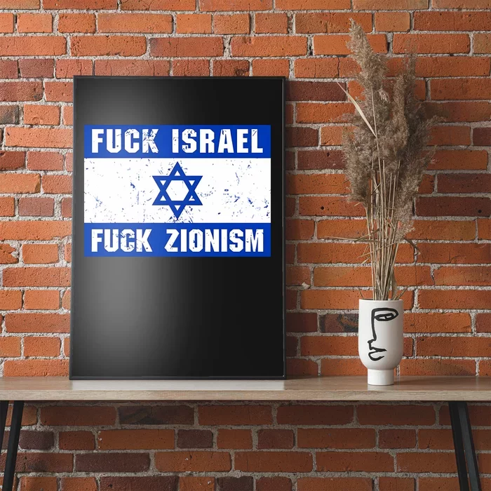 Fuck Israel Fuck Zionism Poster