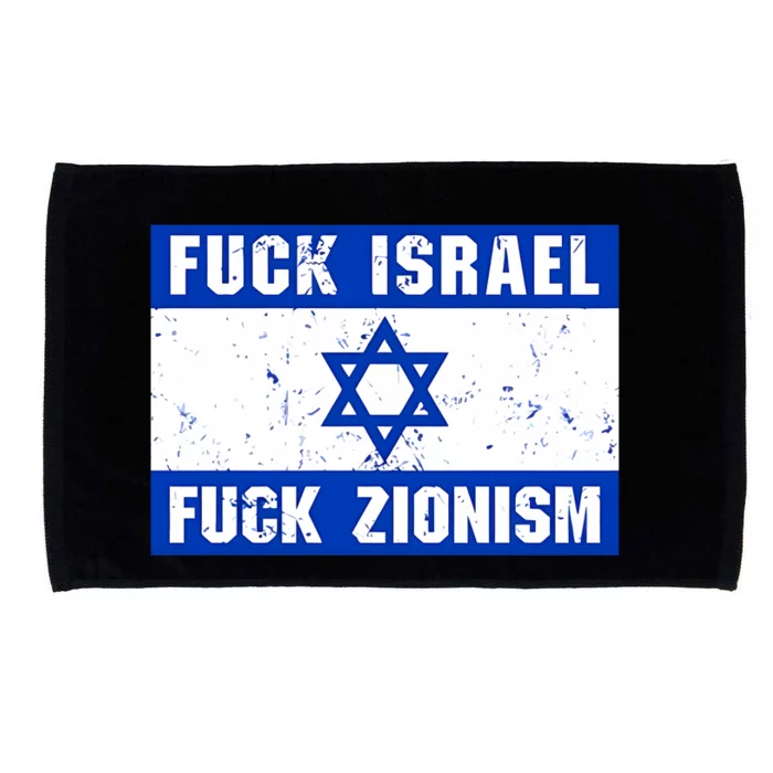 Fuck Israel Fuck Zionism Microfiber Hand Towel