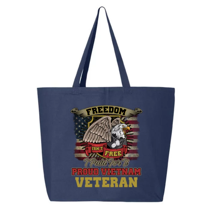 Freedom Isnt Free I Paid For It Gift 25L Jumbo Tote