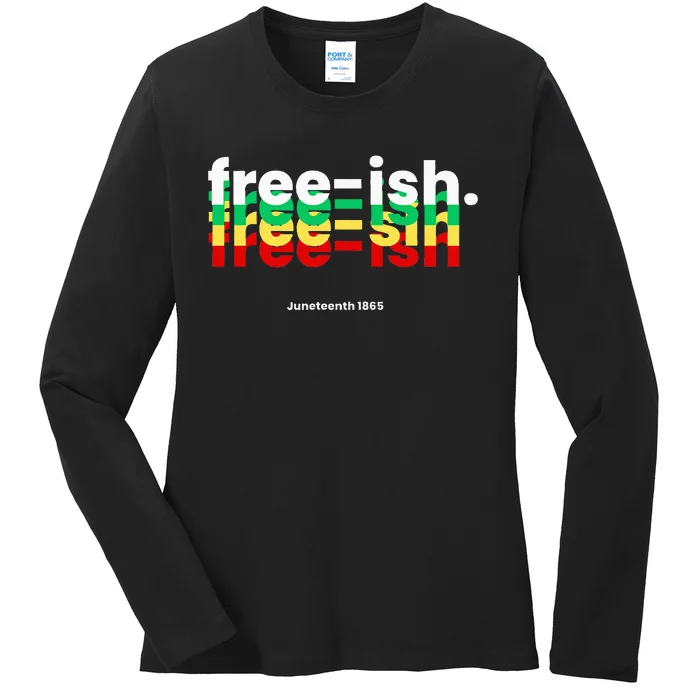 Free Ish Ladies Long Sleeve Shirt