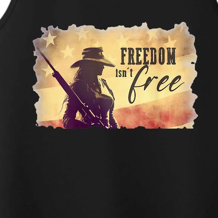 Freedom Isnt Free Performance Tank