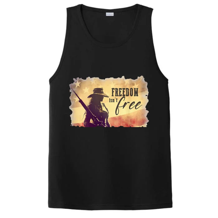 Freedom Isnt Free Performance Tank