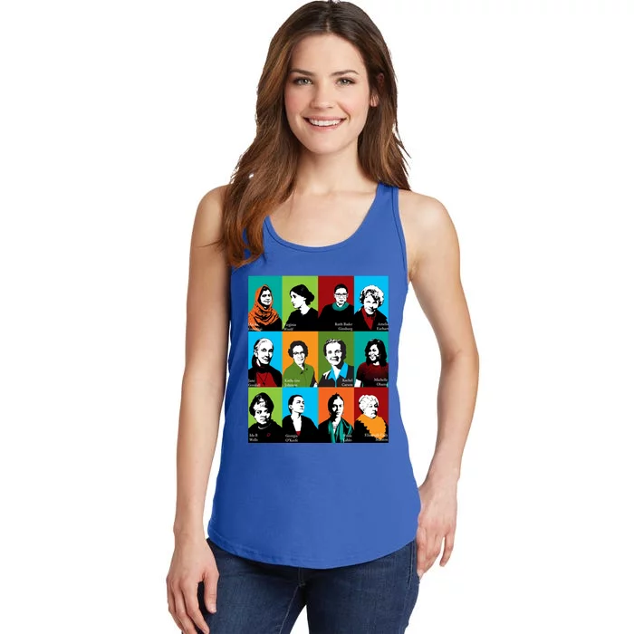 Feminist Icons Ladies Essential Tank