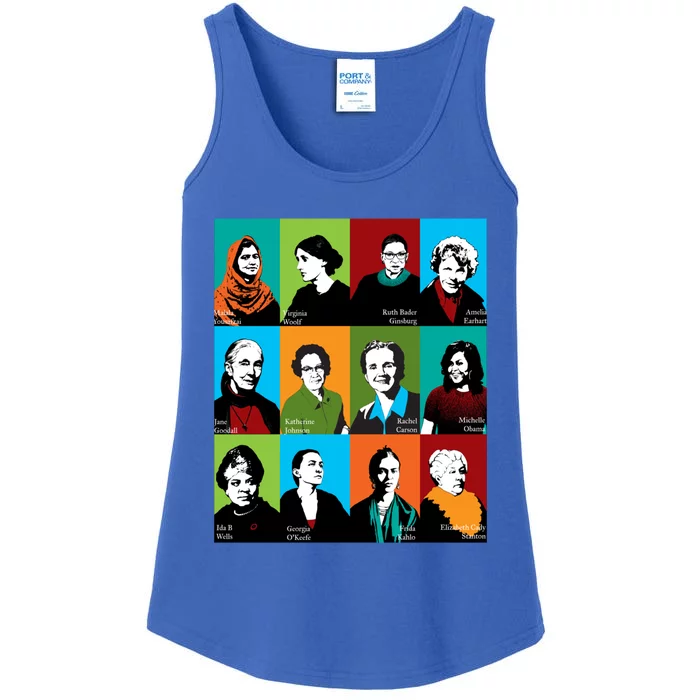 Feminist Icons Ladies Essential Tank