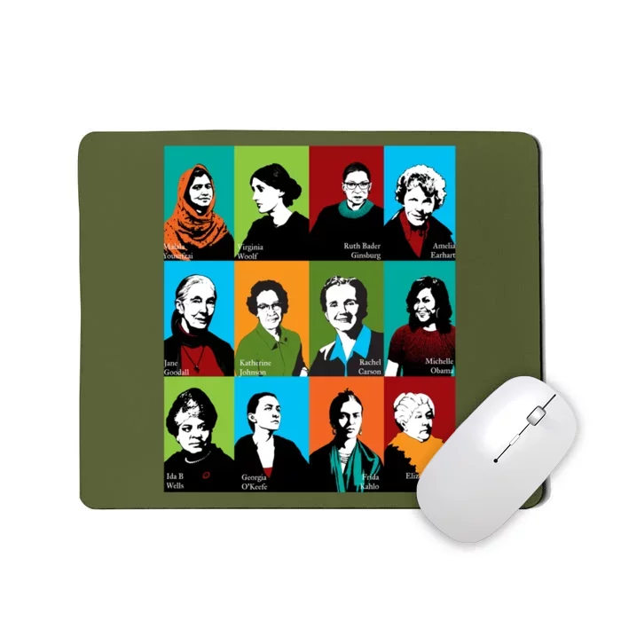 Feminist Icons Mousepad