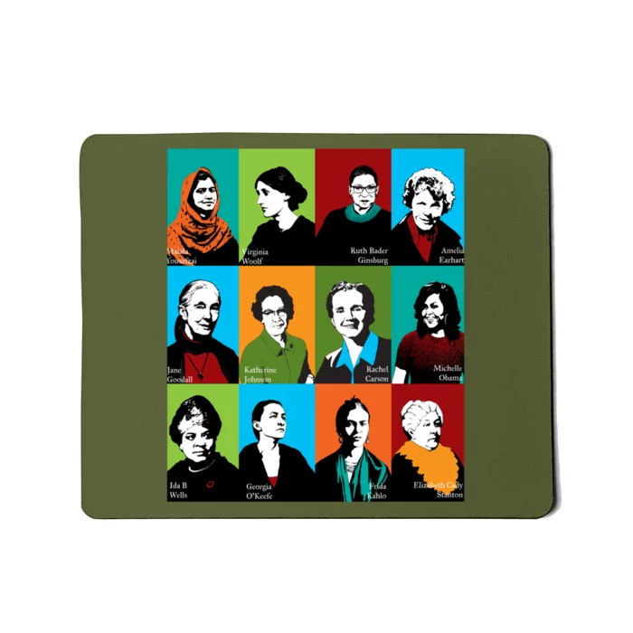 Feminist Icons Mousepad