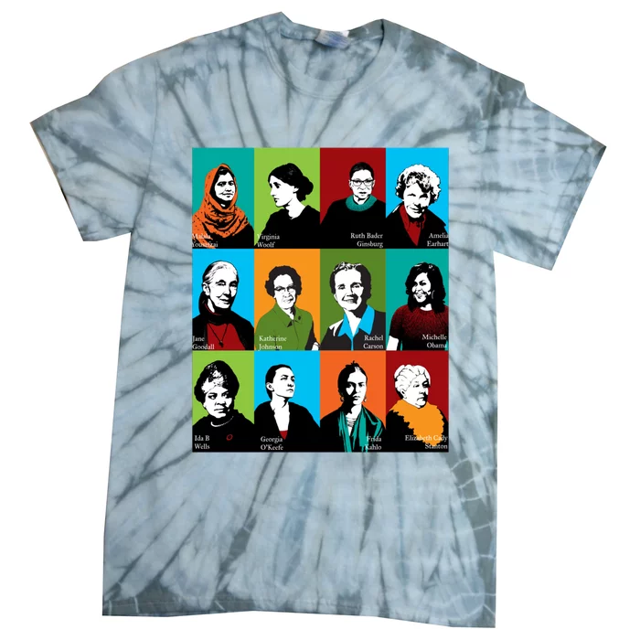 Feminist Icons Tie-Dye T-Shirt