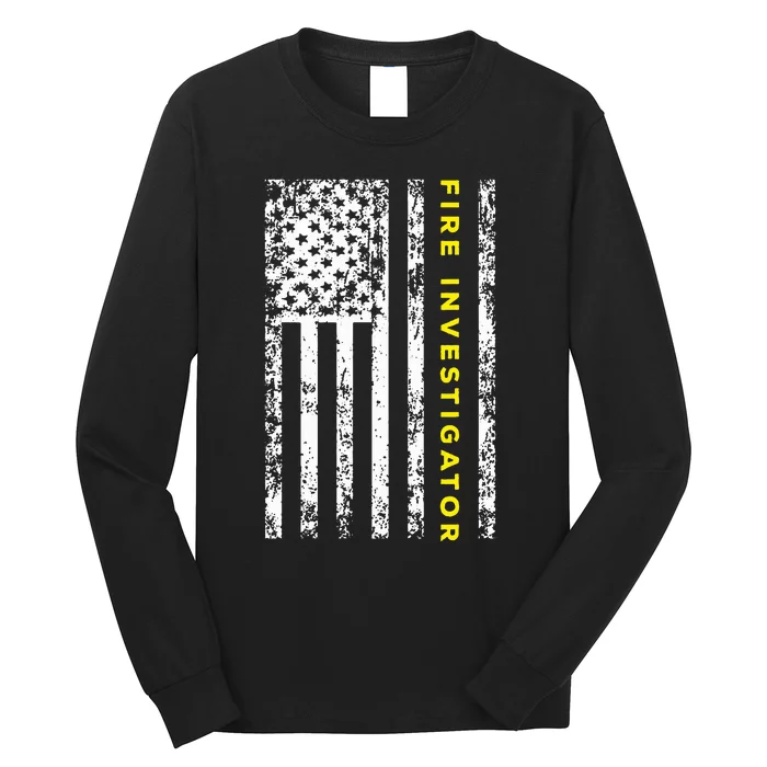 Fire Investigator Long Sleeve Shirt