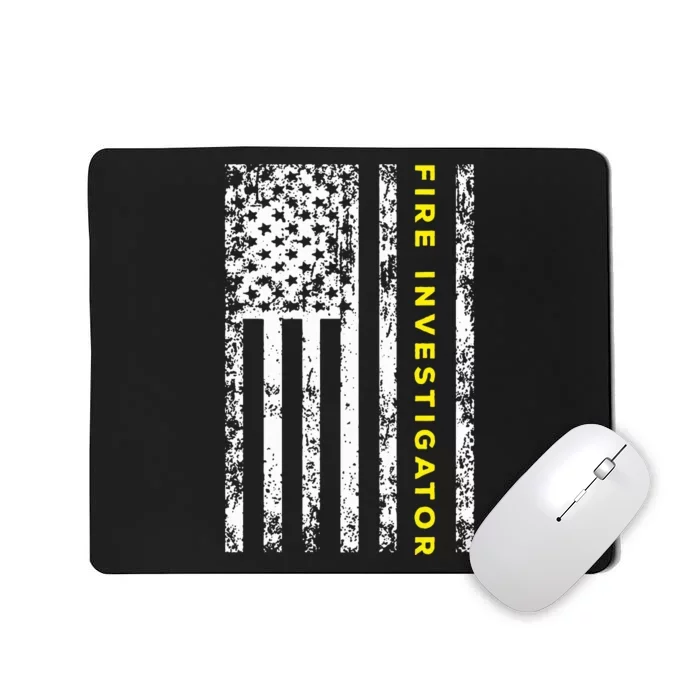 Fire Investigator Mousepad