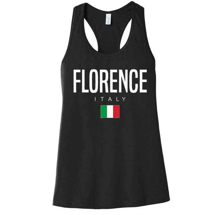 Florence Italy Women's Racerback Tank