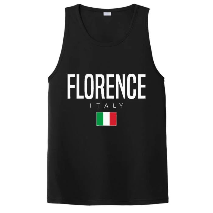 Florence Italy Performance Tank