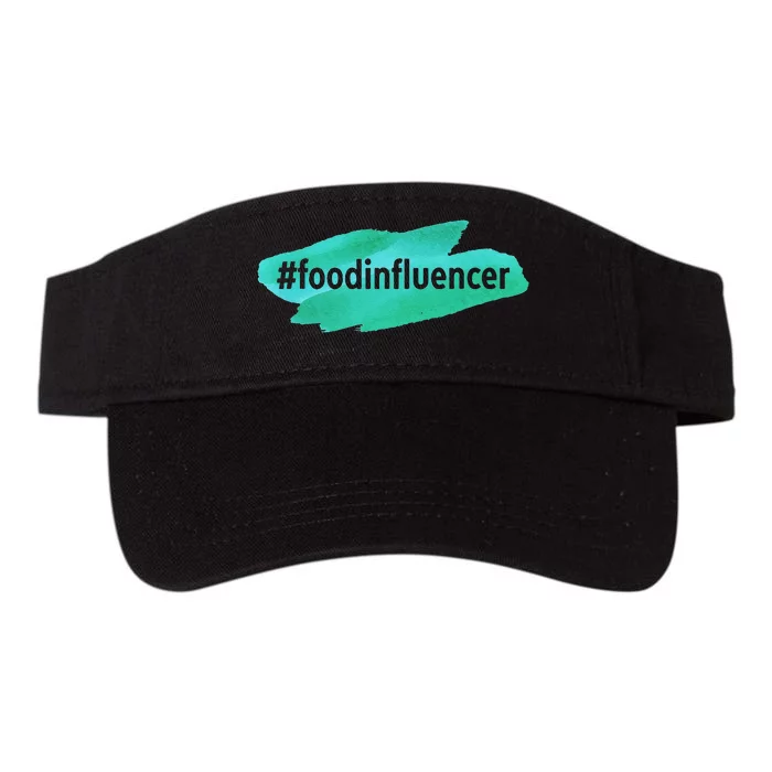 Food Influencer For Novelty Gifts Valucap Bio-Washed Visor