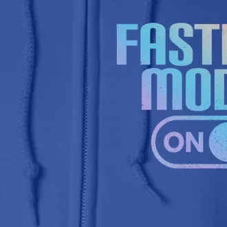 Funny Intermittent Fasting Mode On Fasting Gift Full Zip Hoodie