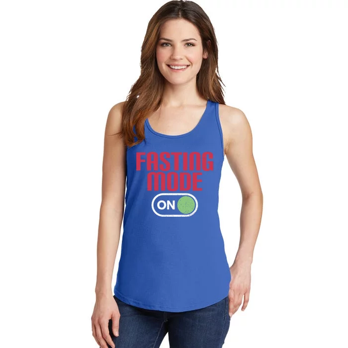 Funny Intermittent Fasting Mode On Fasting Gift Ladies Essential Tank