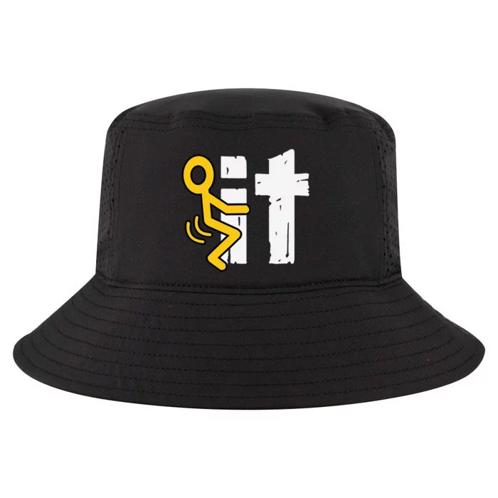 Fuck It Funny Stick Man Hump Screw Sex Humor Cool Comfort Performance Bucket Hat