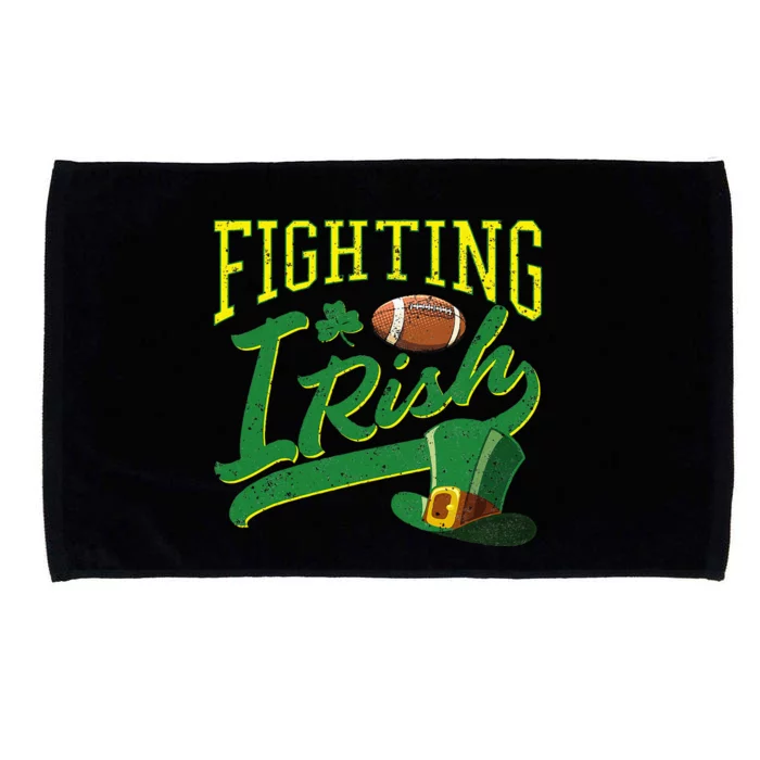 Fighting Irish Football Classic Microfiber Hand Towel