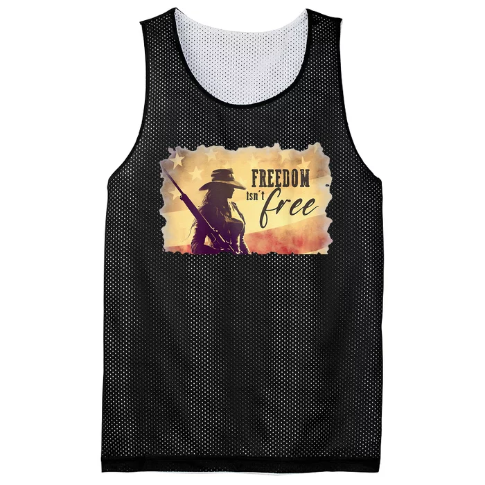 Freedom Isnt Free Mesh Reversible Basketball Jersey Tank