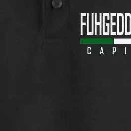 Funny Italian Fuhgeddaboudit Forgetaboutit Fugget About Dry Zone Grid Performance Polo