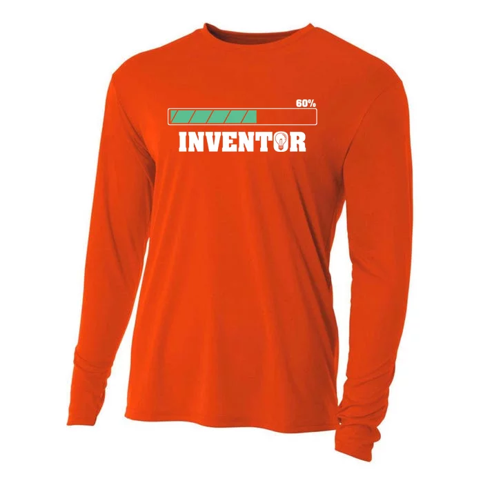 Future Inventor Funny Invention Lover Innovation Technology Great Gift Cooling Performance Long Sleeve Crew