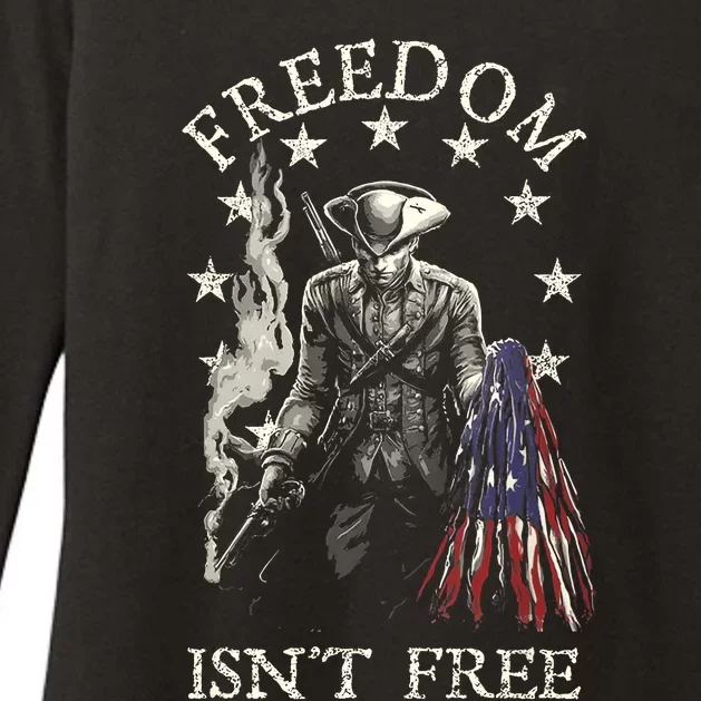 Freedom Isnt Free Womens CVC Long Sleeve Shirt