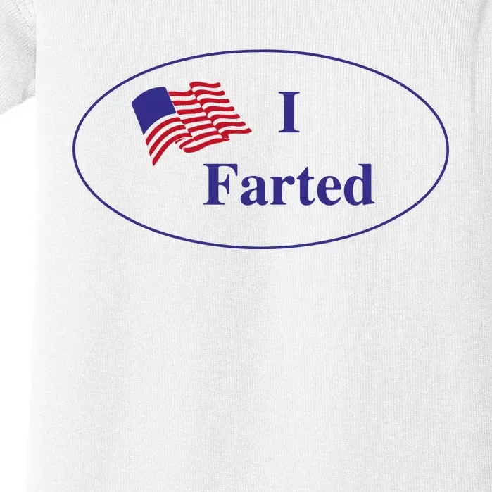 Funny I Farted Funny Gas Prices Funny Memes Us Flag Baby Bodysuit