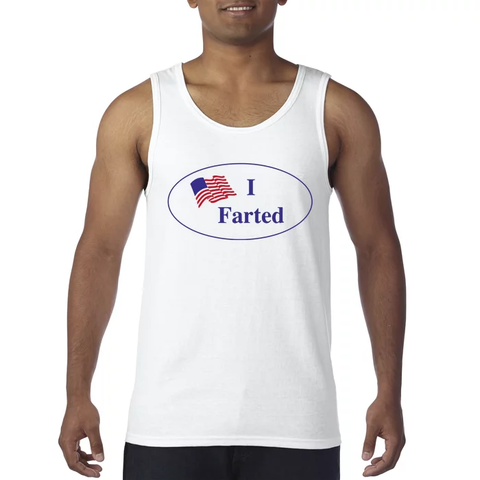 Funny I Farted Funny Gas Prices Funny Memes Us Flag Tank Top