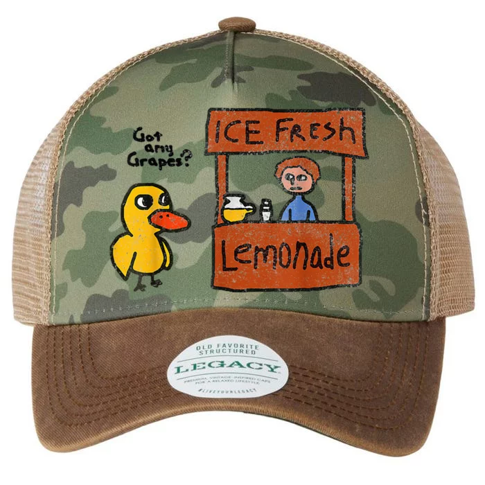 Funny Ice Fresh Lemonade Got Any Grapes Duck Legacy Tie Dye Trucker Hat