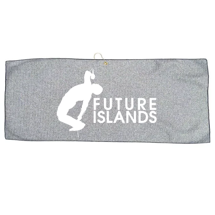 Future Islands Large Microfiber Waffle Golf Towel