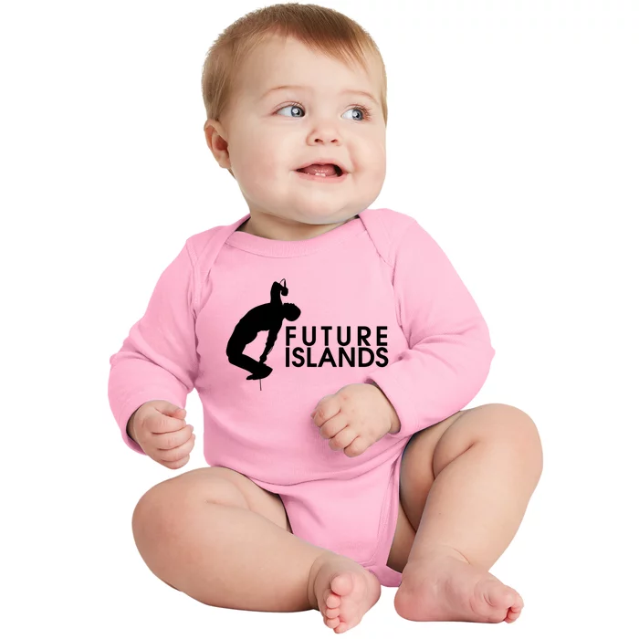 Future Islands Baby Long Sleeve Bodysuit