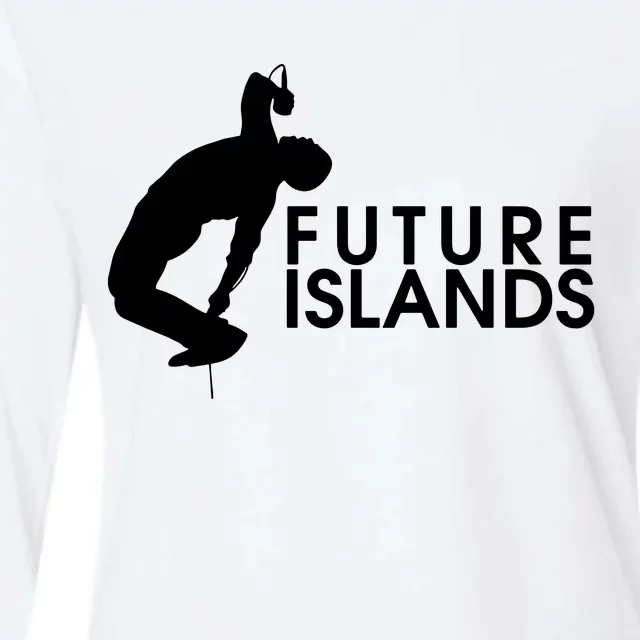 Future Islands Womens Cotton Relaxed Long Sleeve T-Shirt