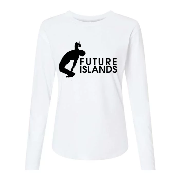 Future Islands Womens Cotton Relaxed Long Sleeve T-Shirt