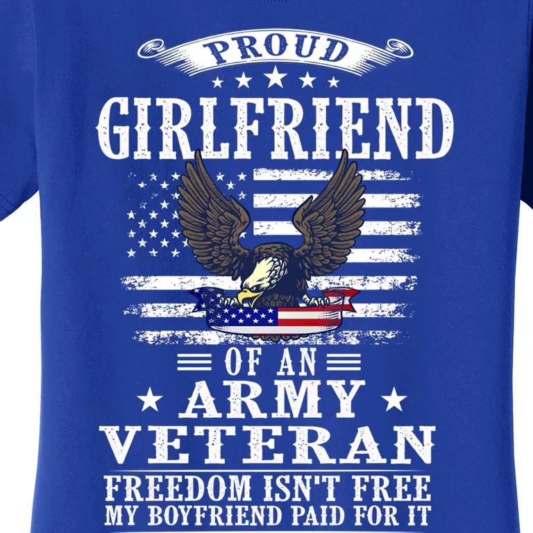 Freedom Isn't Free Proud Friend Of An Army Veteran Gift Women's T-Shirt