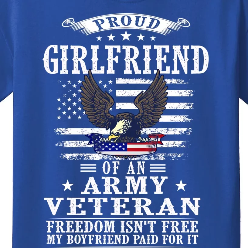 Freedom Isn't Free Proud Friend Of An Army Veteran Gift Kids T-Shirt