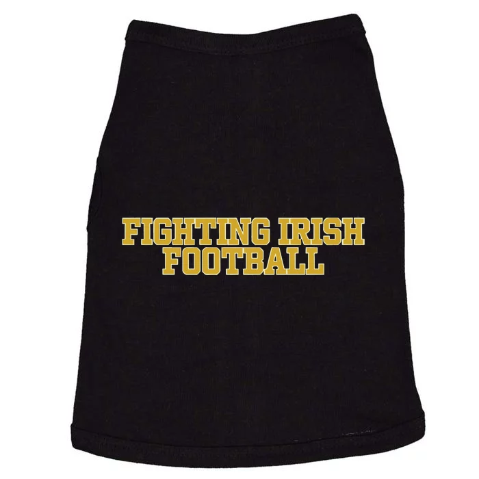 Fighting Irish Football Doggie Tank