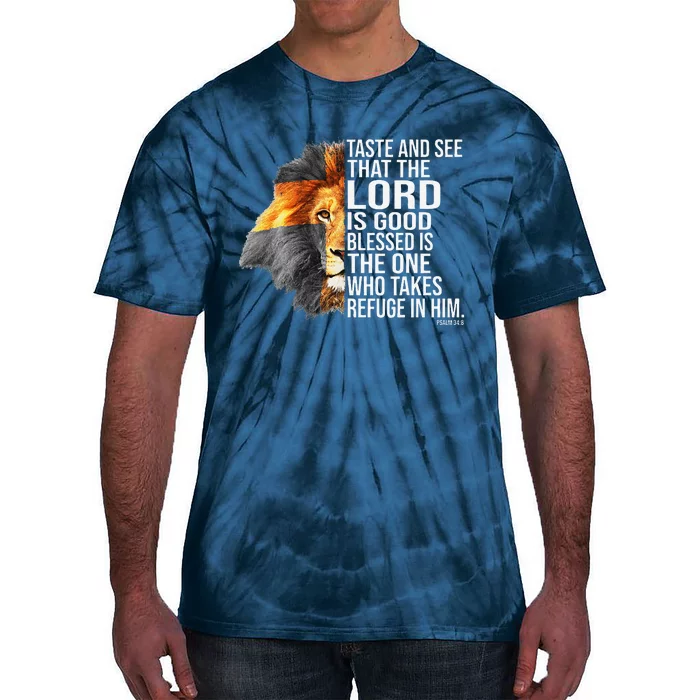 Faith In God Psalm Christian Bible Tie-Dye T-Shirt