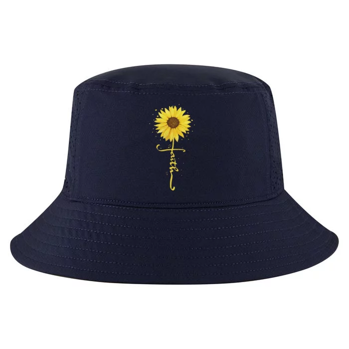 Faith In God Blessed Grateful Jesus Cool Comfort Performance Bucket Hat