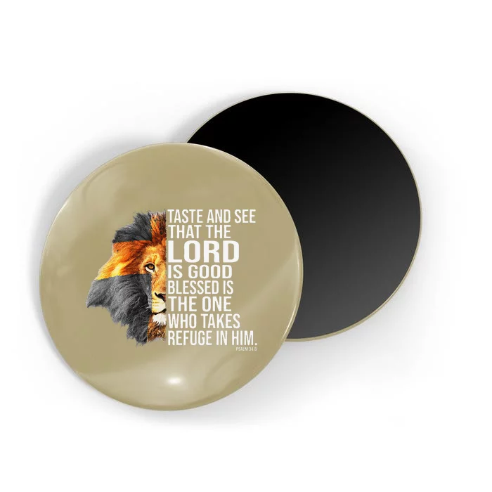 Faith In God Psalm Christian Bible Magnet