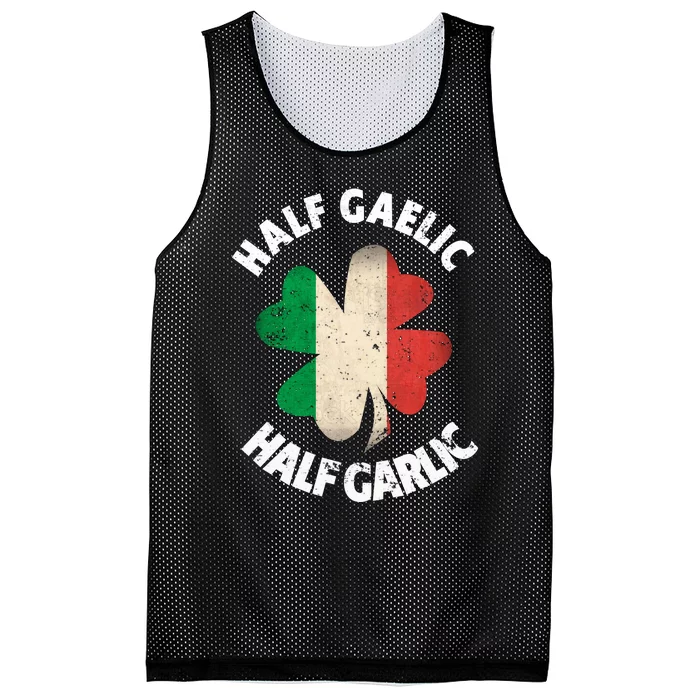 Funny Irish Gift For Women Italian St Patricks Day Gift Mesh Reversible Basketball Jersey Tank