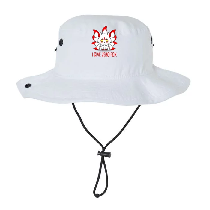 Funny I Give Zero Fox Japanese Nine Tail Fox Legacy Cool Fit Booney Bucket Hat