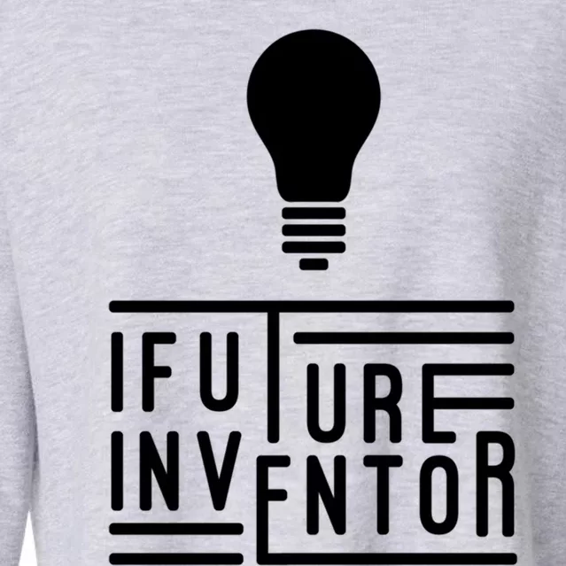 Future Inventor Gift Artificial Intelligence Gift Cropped Pullover Crew