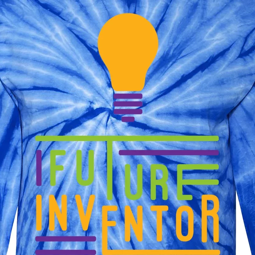 Future Inventor Gift Artificial Intelligence Gift Tie-Dye Long Sleeve Shirt